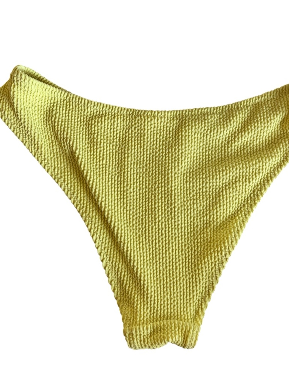 H&M Yellow Textured Bikini Bottom - Picture 3 of 4